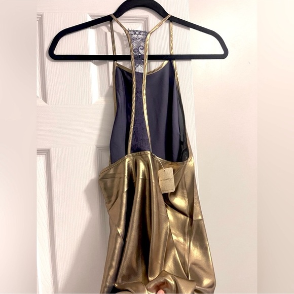 NWT Free People Sunset Shimmer Slip Dress size xs - Picture 5 of 7